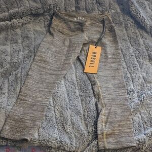 NOBULL Marled Gray Stretch Leggings